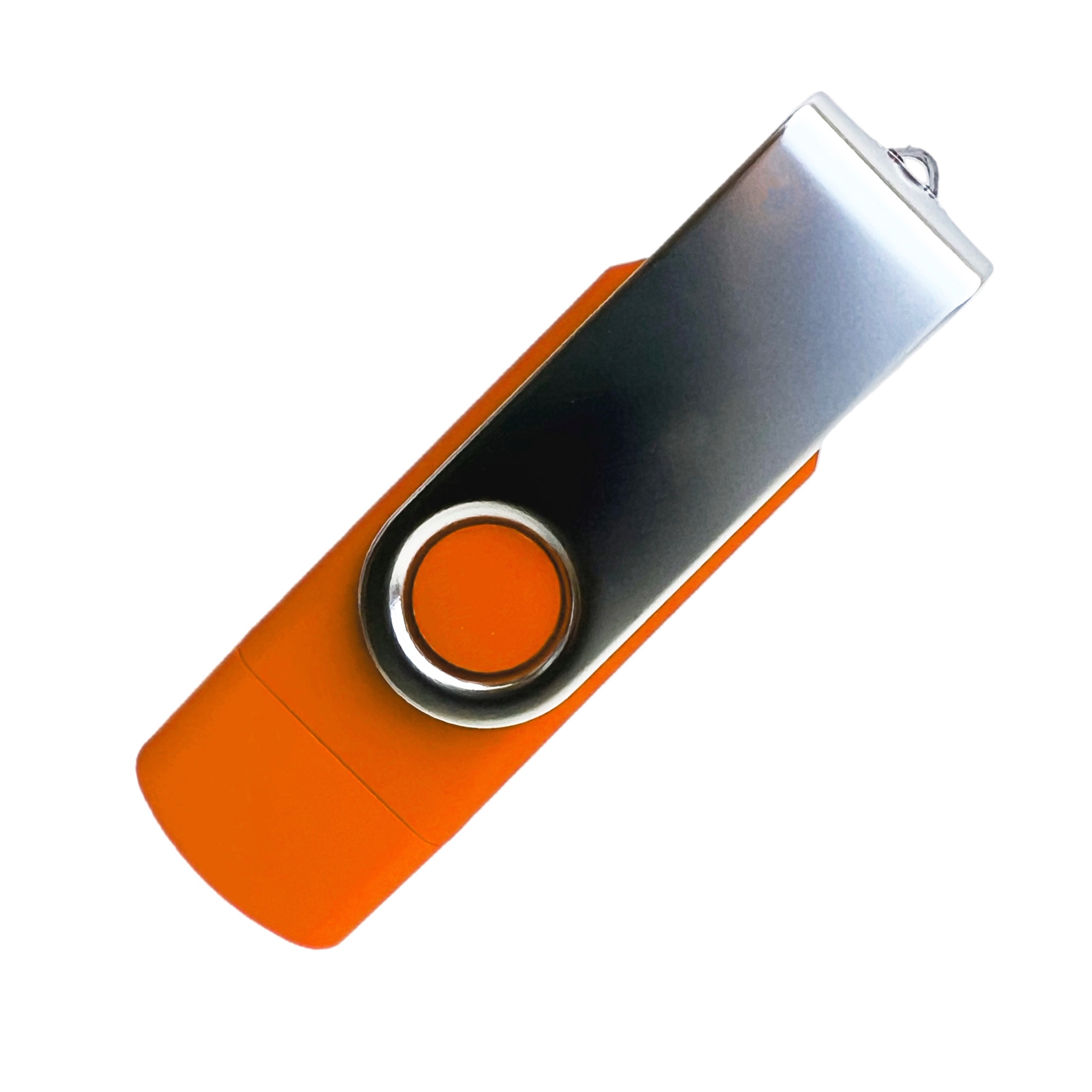 USB-флешка модель 104 OTG Type-C (2.0), объем памяти 16 GB, цвет оранжевый