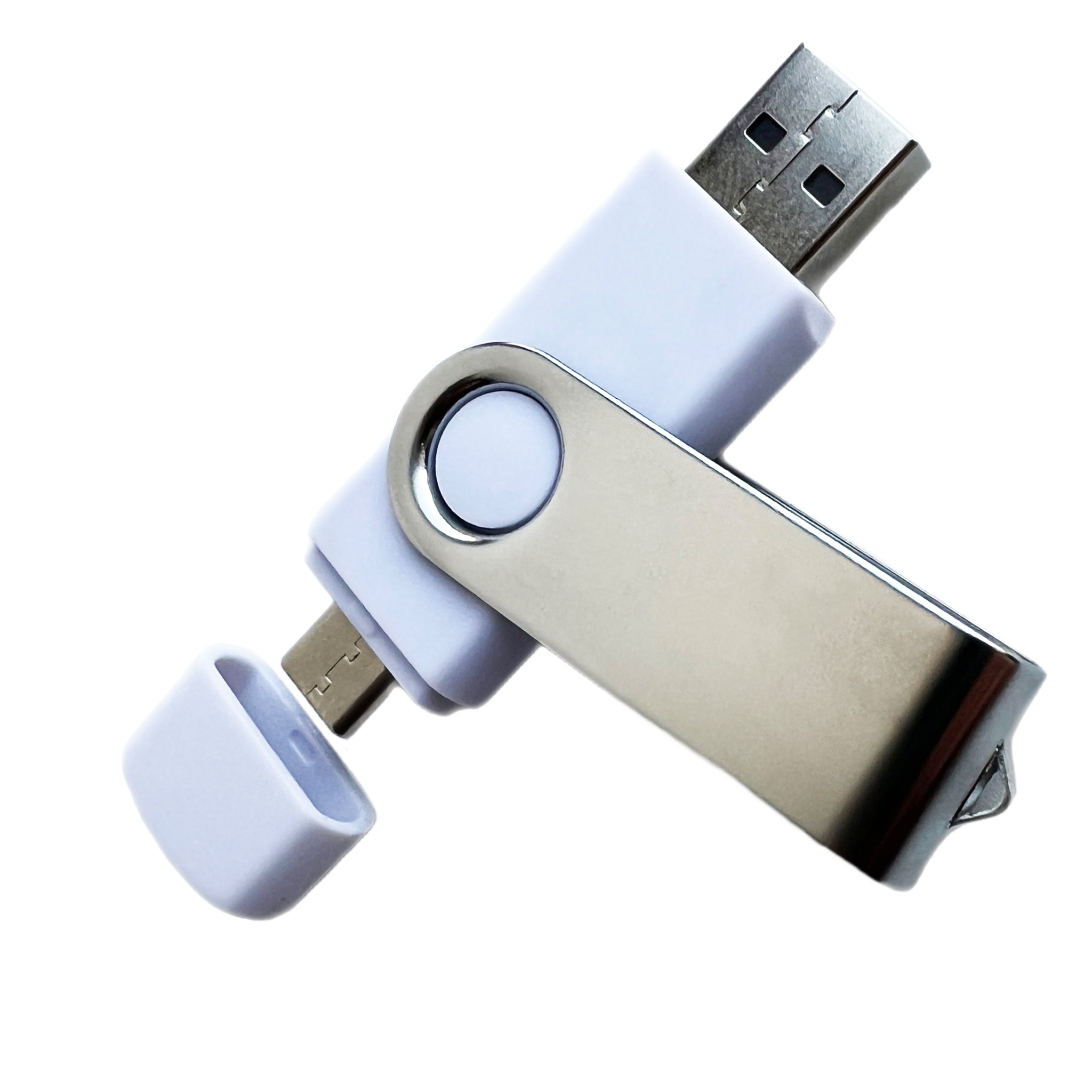 USB-флешка модель 104 OTG Type-C (2.0), объем памяти 16 GB, цвет белый