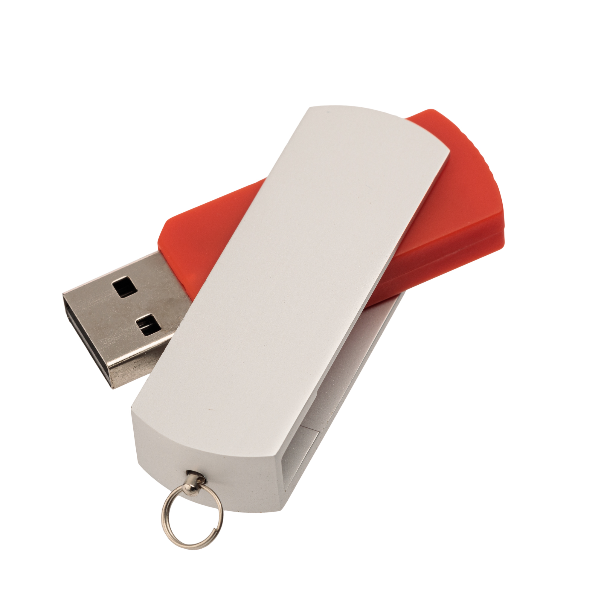 USB-флешка модель 107 (2.0), объем памяти 512 MB, цвет красный