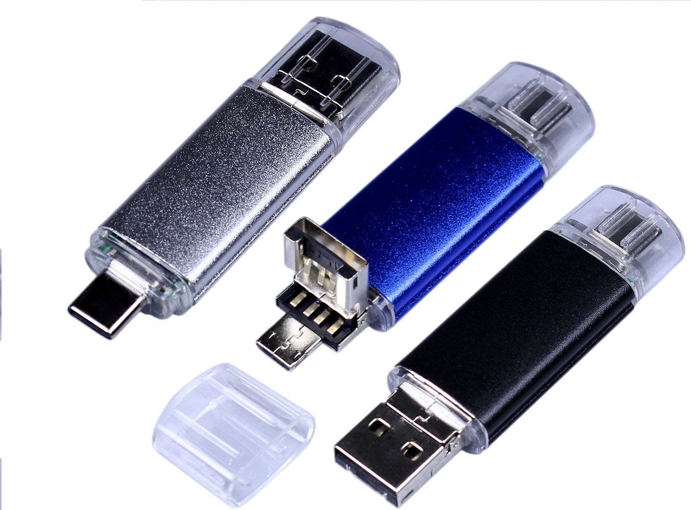 USB-флешка модель 120 OTG 3in1, (USB 2.0), объем памяти 16 гб