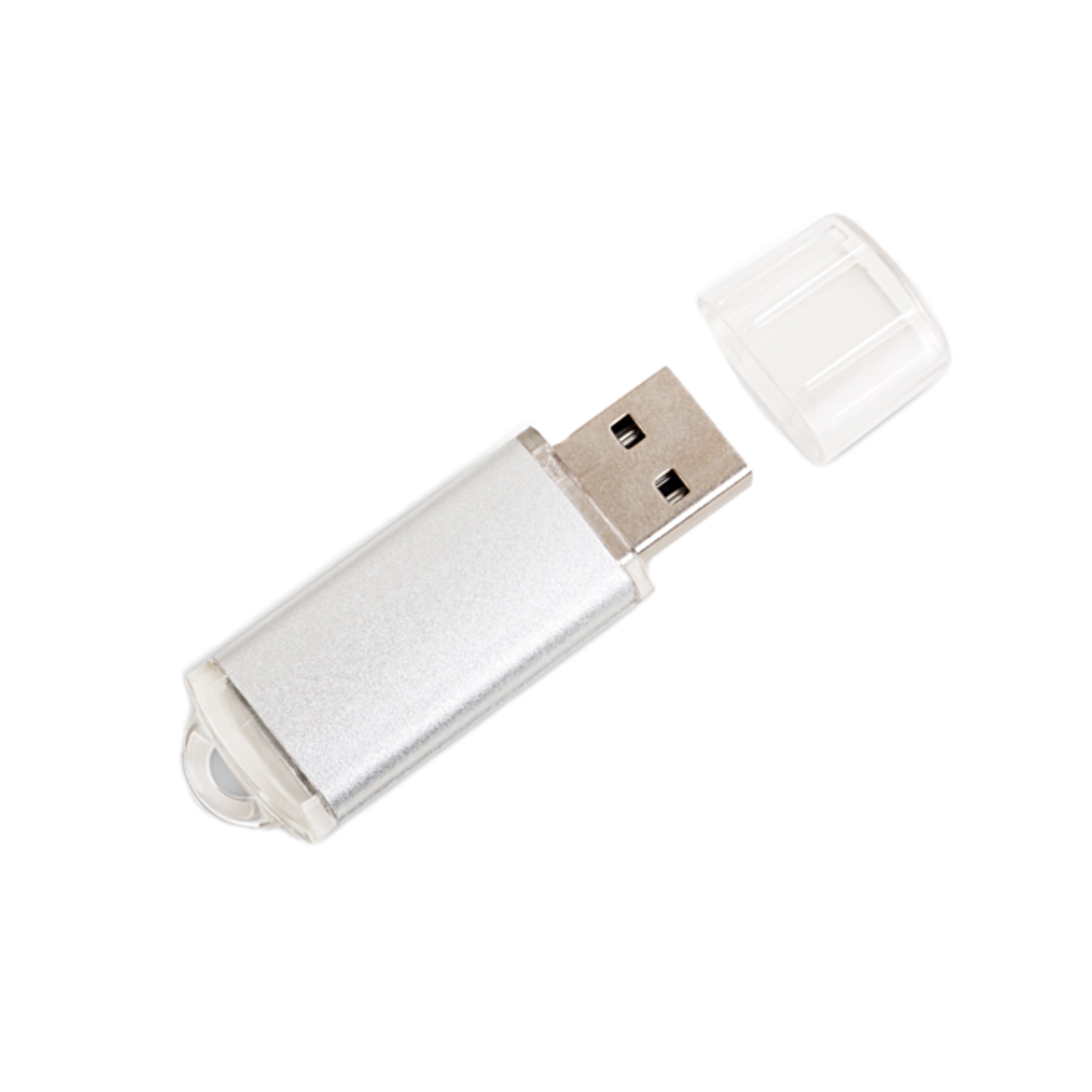 USB-флешка модель 120, (USB 2.0), объем памяти 512 MB, цвет серебро
