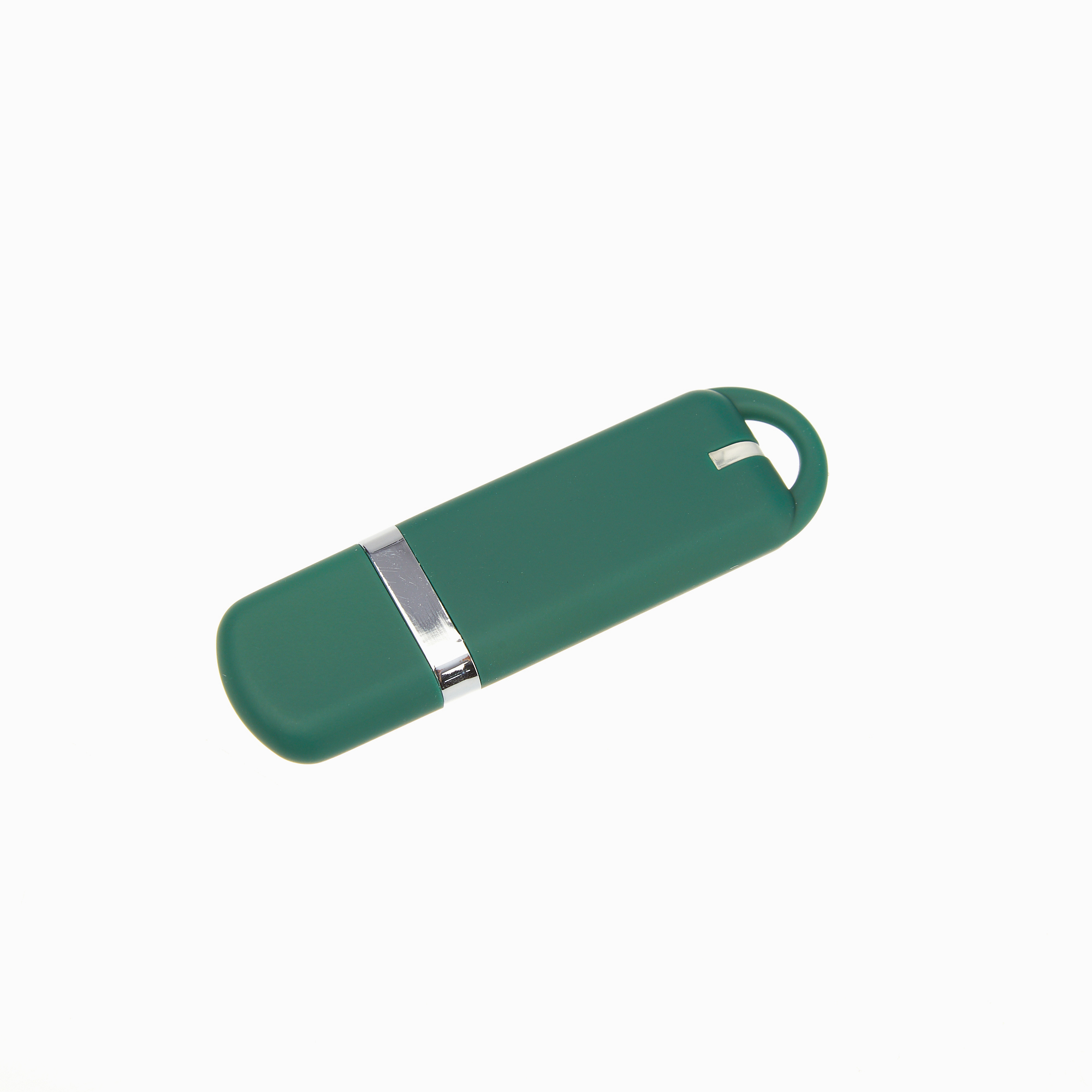 USB-флешка модель 187 Soft Touch, (USB 2.0), объем памяти 8 GB, цвет зеленый