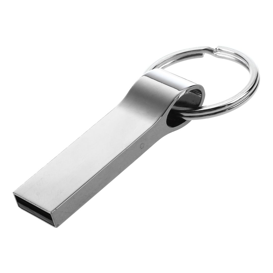 Флешка 294 Gloss металл 4 ГБ серебро