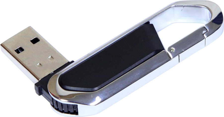 USB-флешка модель 317, (USB 2.0), объем памяти 512 MB, цвет черный