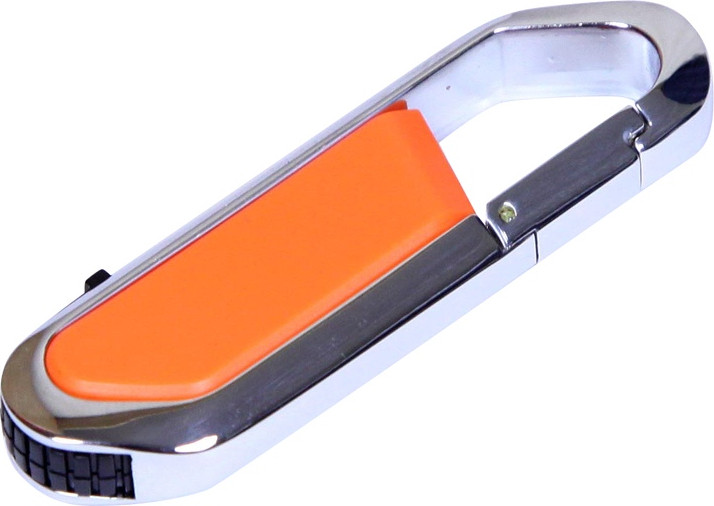 USB-флешка модель 317, (USB 2.0), объем памяти 512 MB, цвет оранжевый