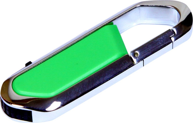 USB-флешка модель 317, (USB 2.0), объем памяти 512 MB, цвет зеленый