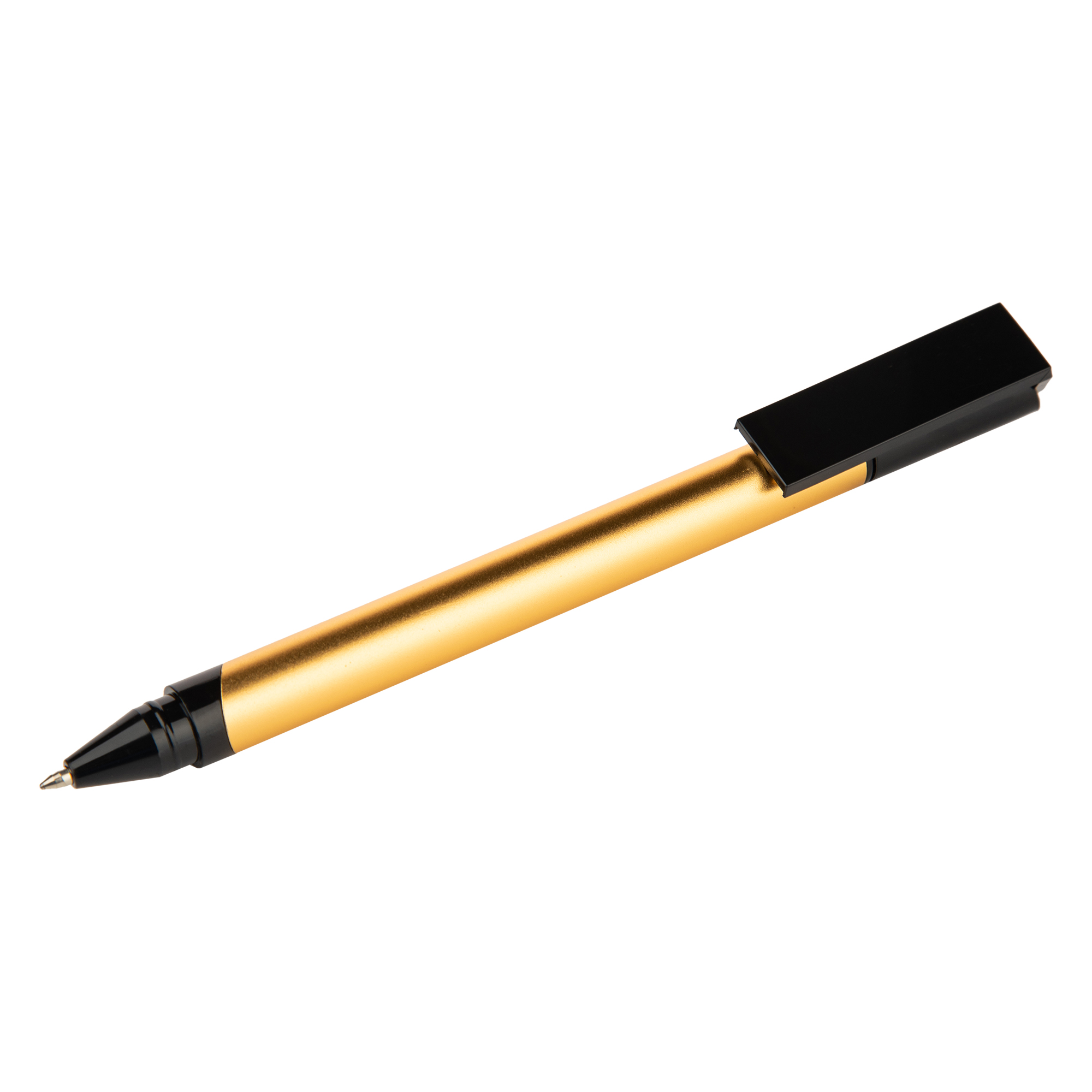 USB флешка- ручка модель 601 цвет Gold, объем памяти 128GB (USB 2.0)