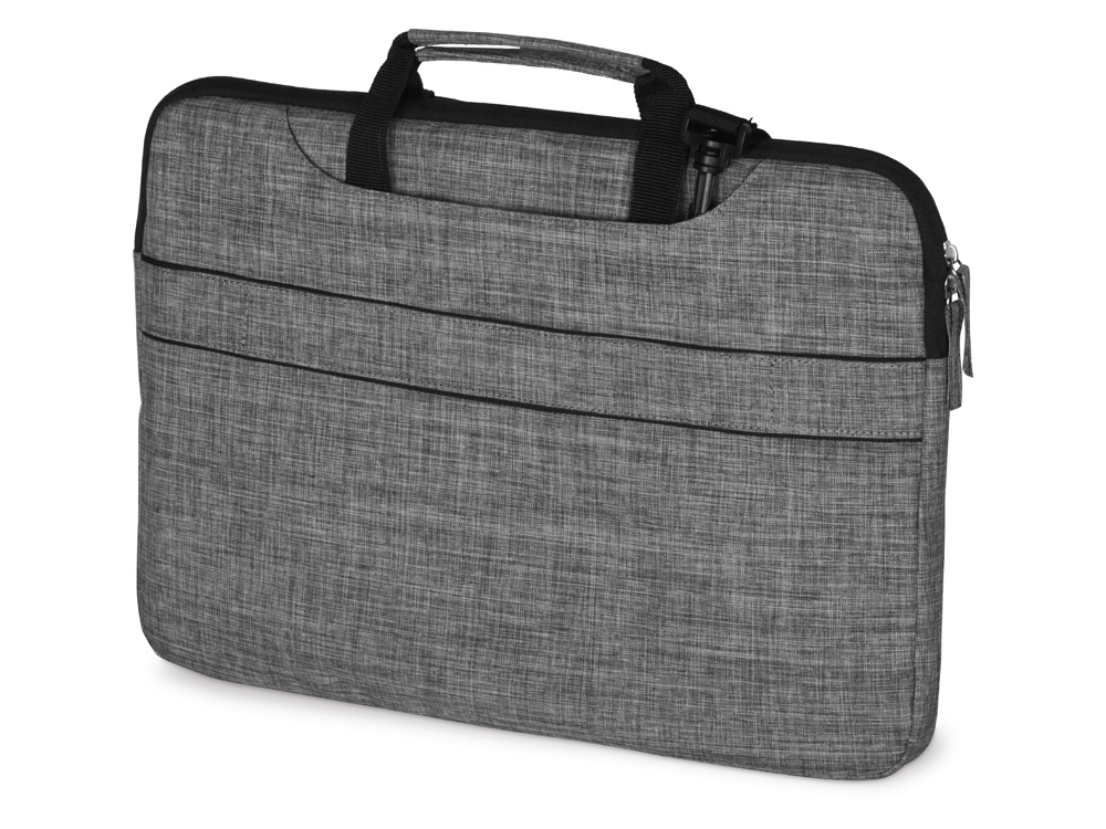Сумка «Plush» c усиленной защитой ноутбука 15.6'' серая